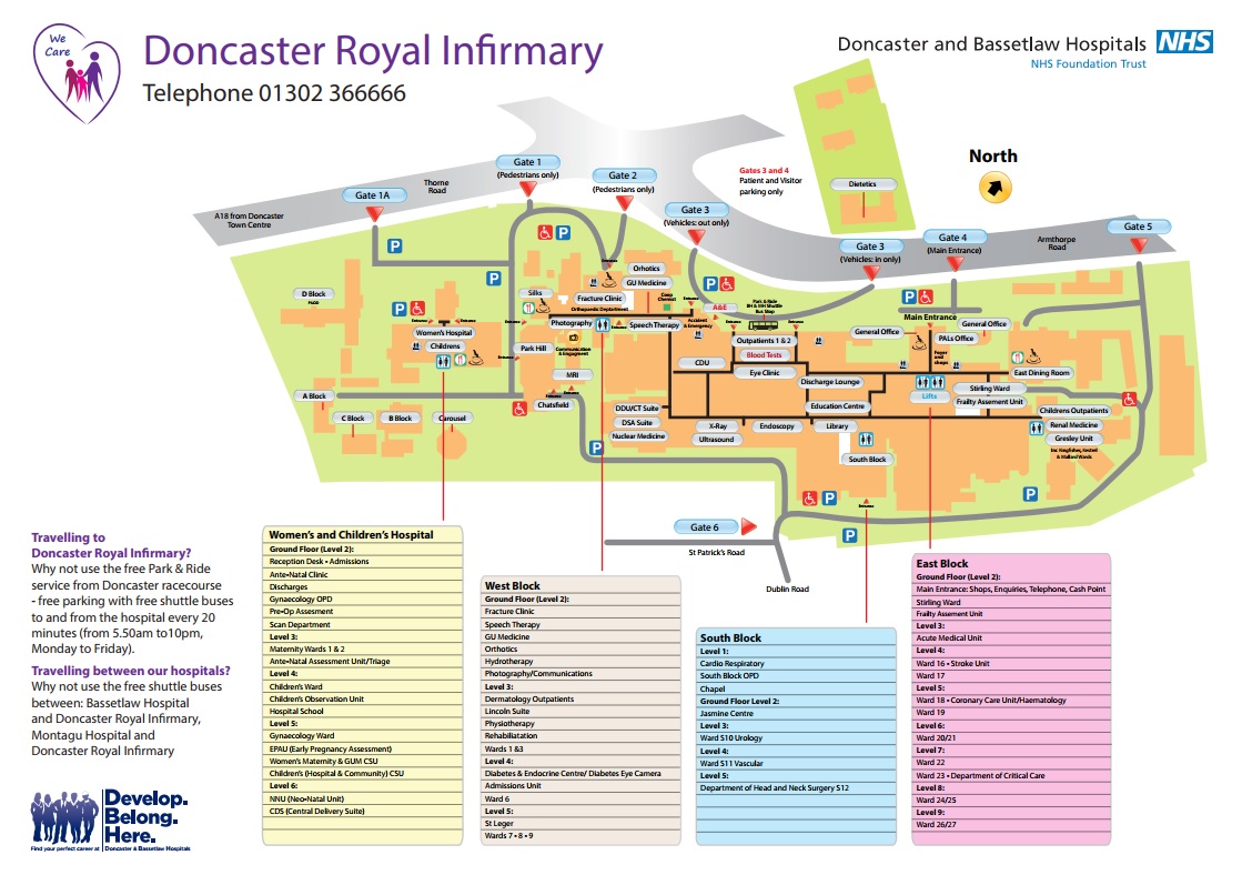 Hospital Map Images