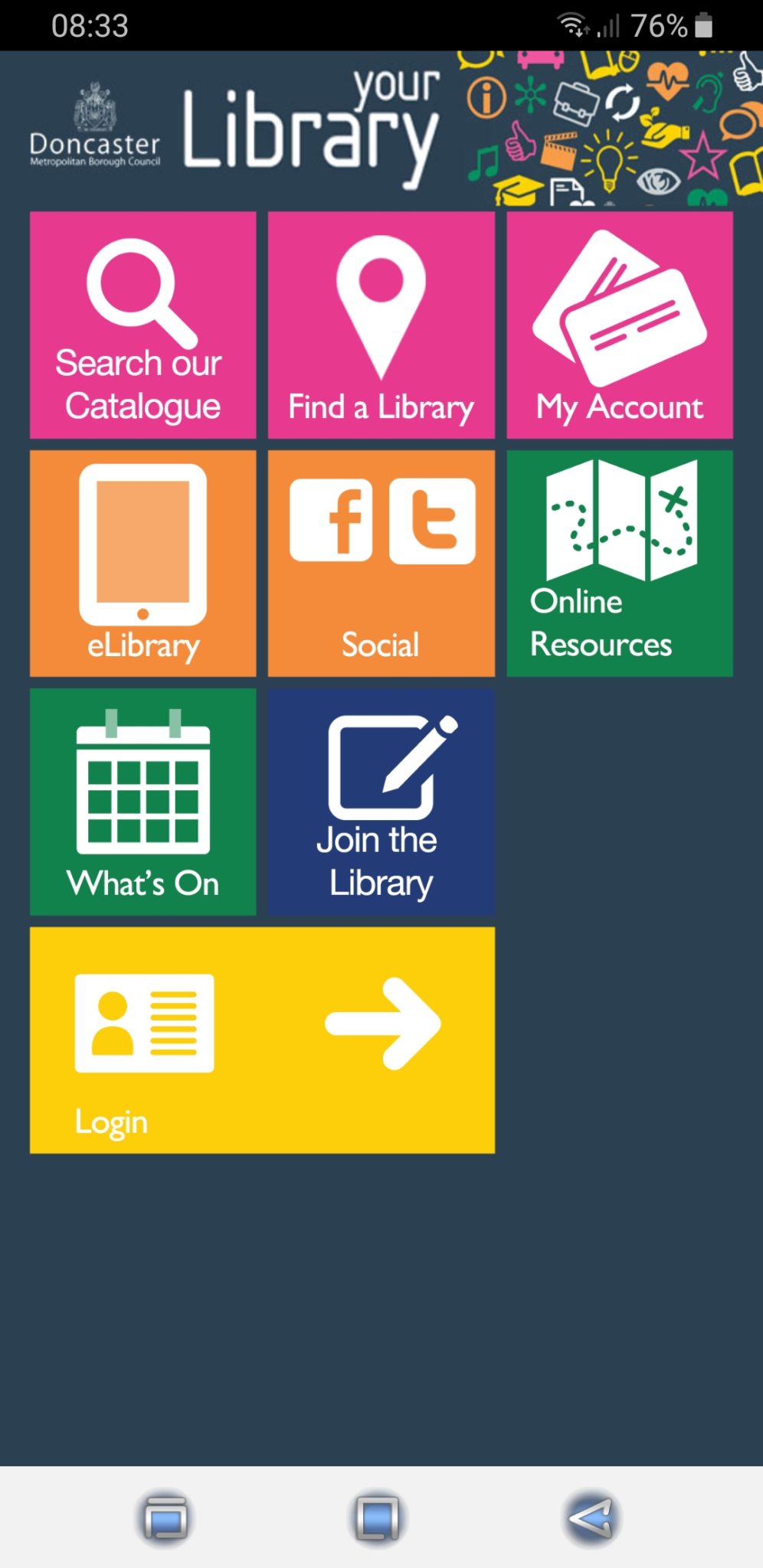 Image of Doncaster Libraries App