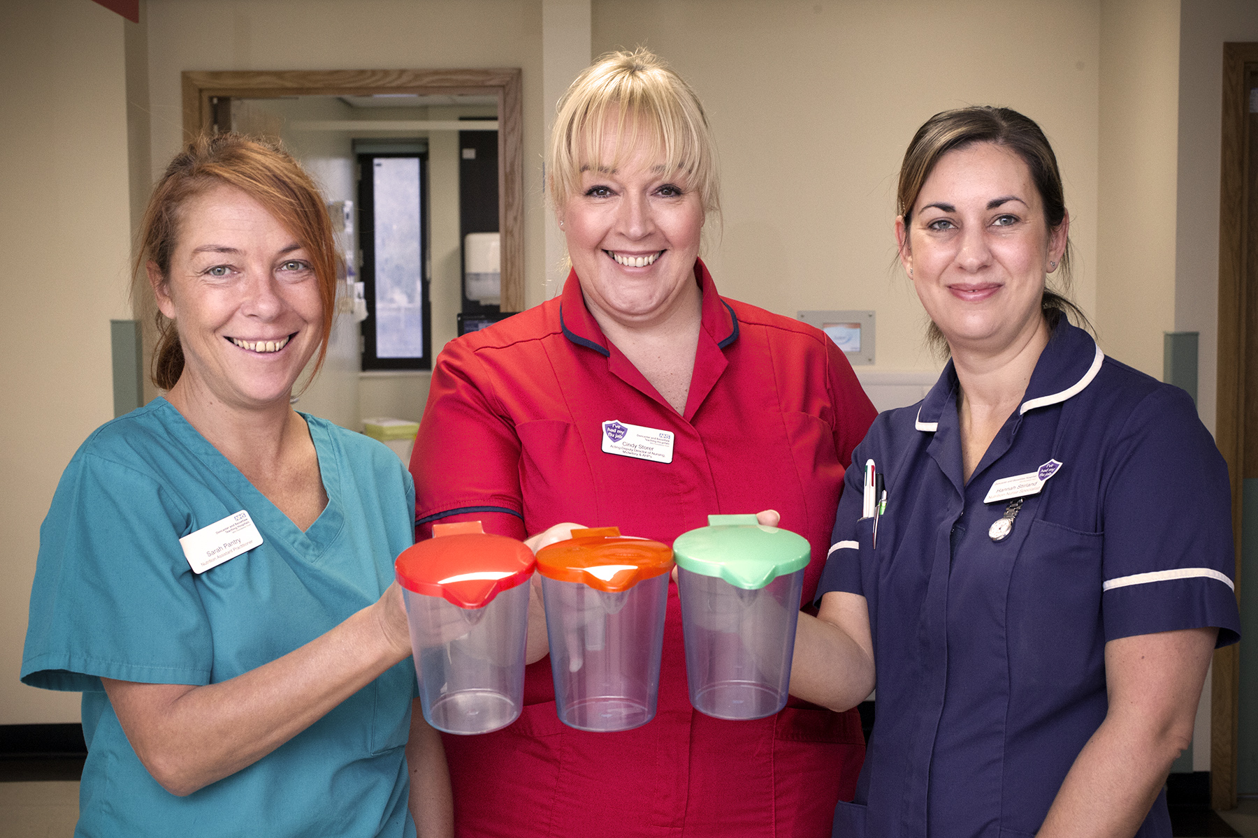 Improving hydration in patients at local hospitals Doncaster and