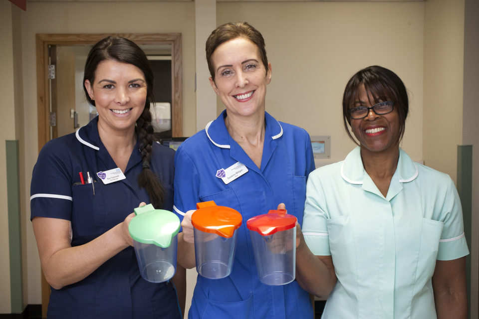 Improving hydration in patients at local hospitals Doncaster and