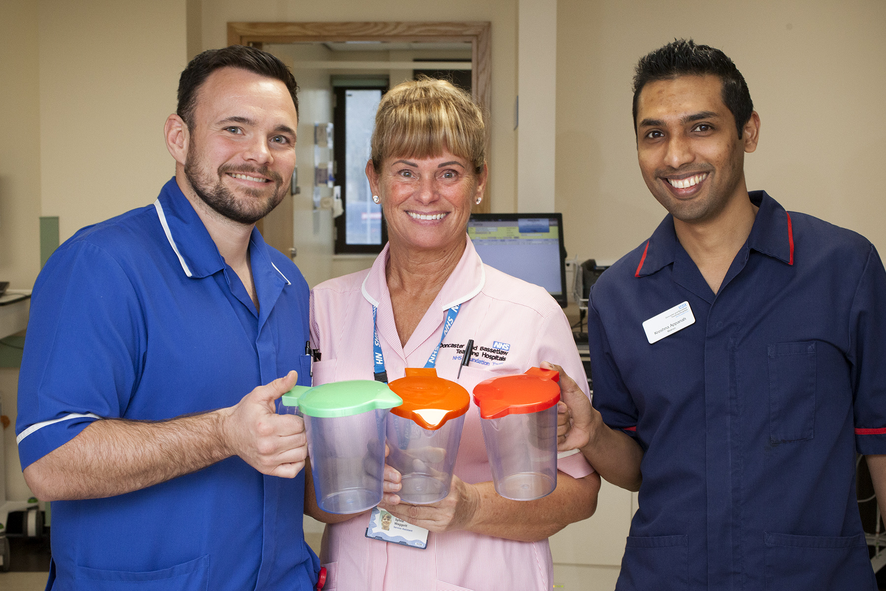 Improving hydration in patients at local hospitals Doncaster and