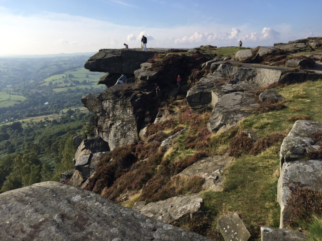 Susan Black's trip to Gritstone Edge 