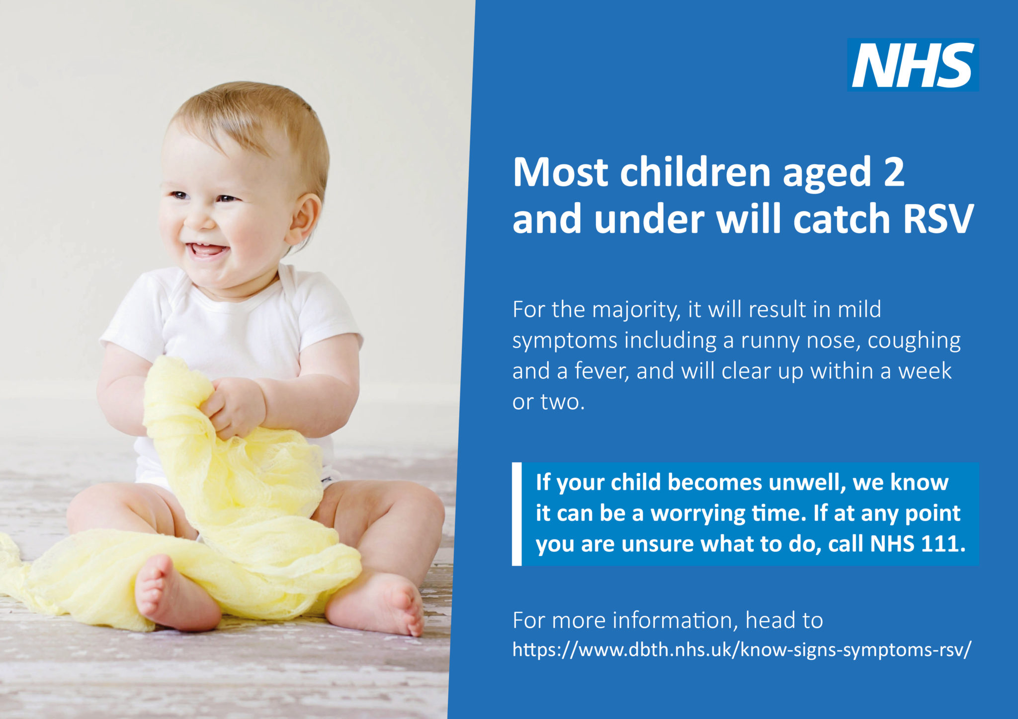 Know the signs and symptoms of RSV Doncaster and Bassetlaw Teaching