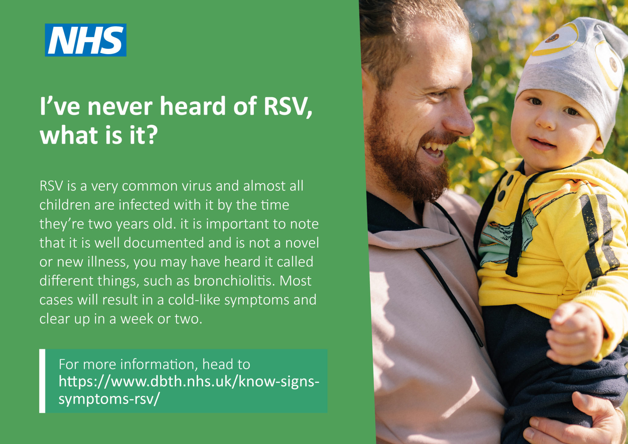 Know the signs and symptoms of RSV Doncaster and Bassetlaw Teaching