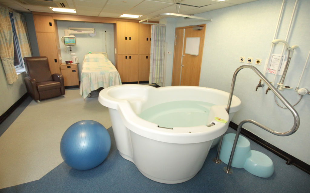 Birthing pool at Doncaster Royal Infirmary - Doncaster and Bassetlaw  Teaching Hospitals