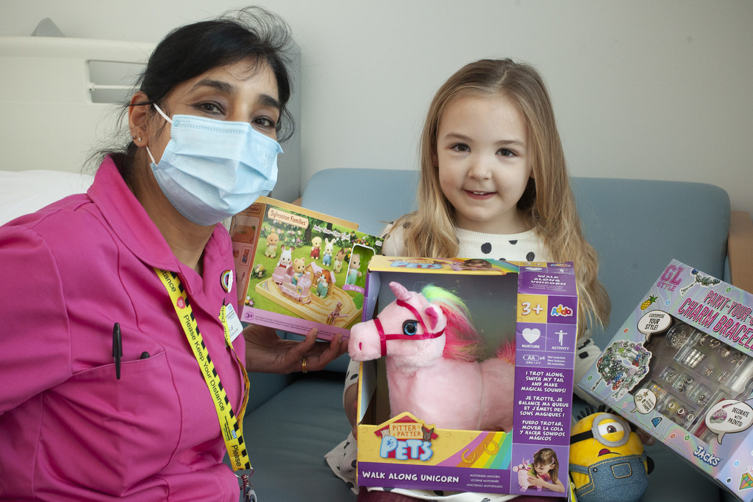 Children enjoy recent toy donation from rugby club Doncaster and