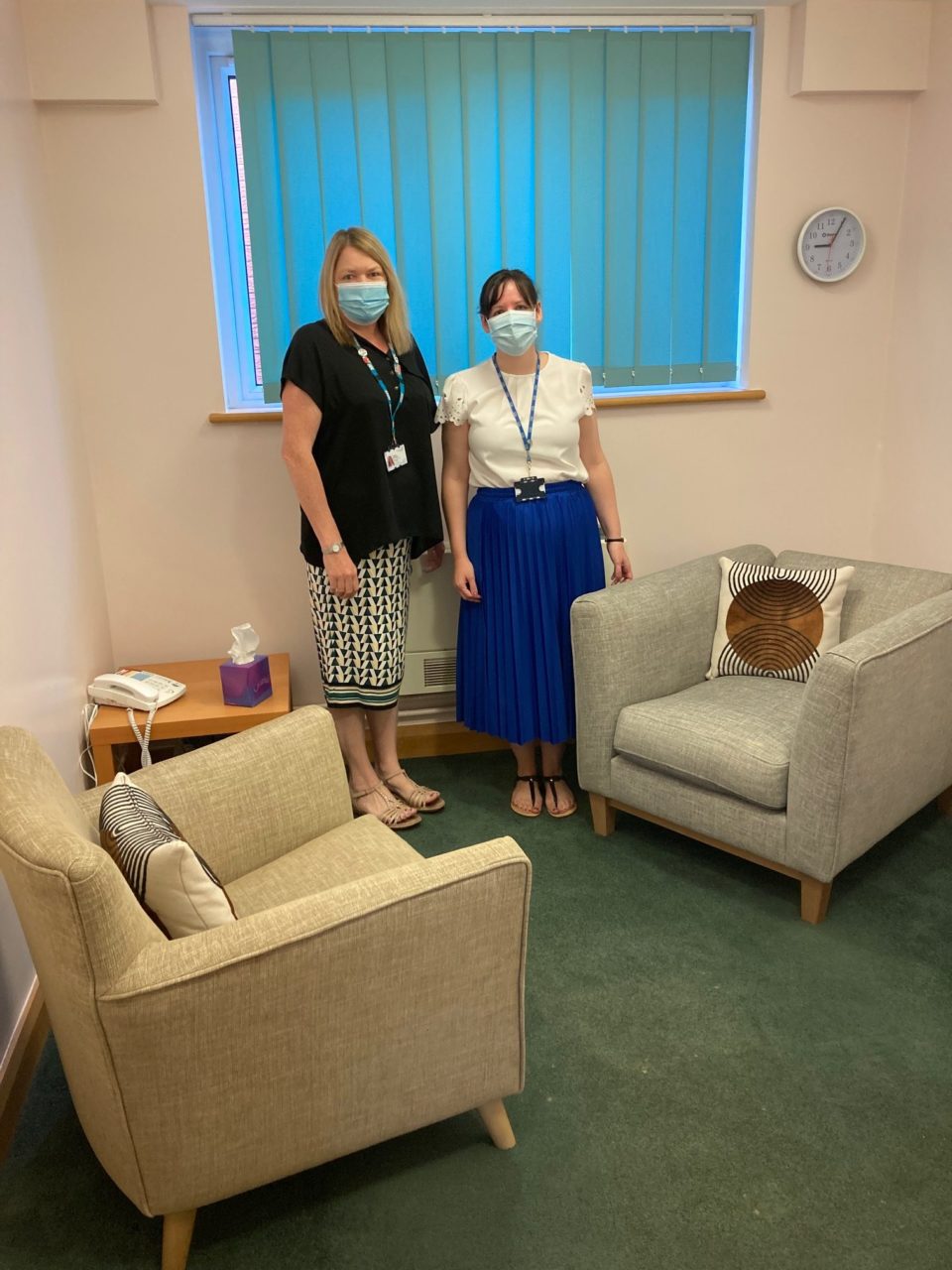 DFS donate furniture to Bassetlaw Hospital Doncaster and Bassetlaw
