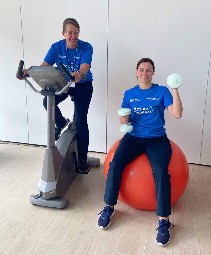 Members of the prehabilitation team involved in the Active Together Service at DBTH
