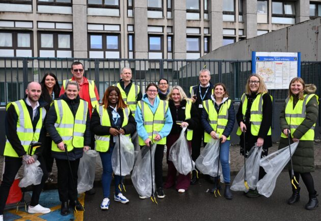 DBTH colleagues support cleaner environment with community litter pick ...
